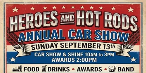 Heros & Hot Rods Car Show