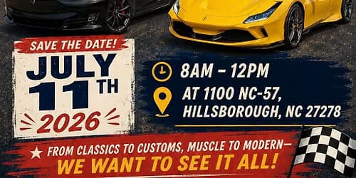 Hillsborough Cars - A Car Show For Every Generation