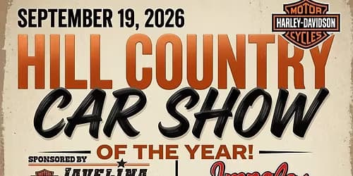 Hill Country Car Show of the Year
