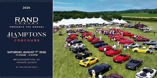 The 2026 Hamptons Concours d' Elegance by RAND Luxury