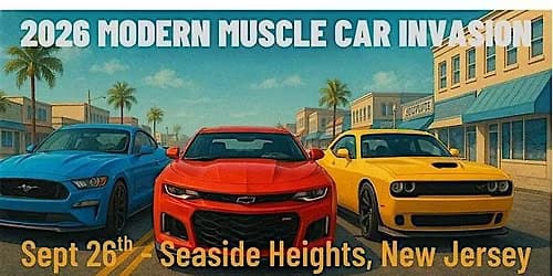 2026 FALL NJ MODERN MUSCLE CAR INVASION