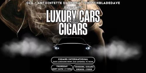 Luxury Cars and Cigars Car Show!