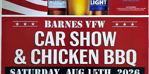 4th Annual Car Show, Chicken BBQ & Meat Raffle