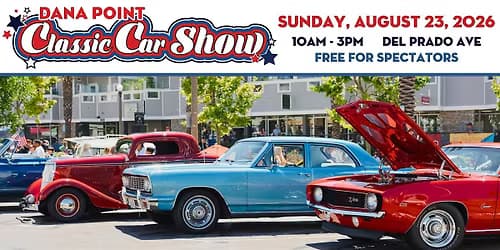 2026 Dana Point Classic Car Show