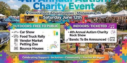 Car Show at 4th Annual Autism Charity Event