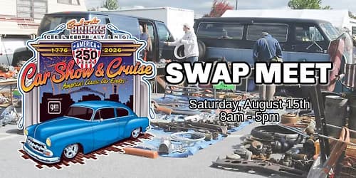 Back to the Bricks® Main Event Swap Meet – Buy, Sell, Trade!
