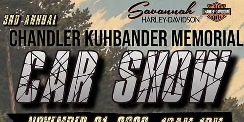 3rd annual Chandler Kuhbander memorial car show