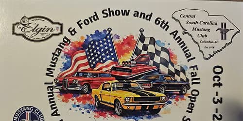 46th Annual Mustang and Ford Show & 6th Annual Open Fall Show