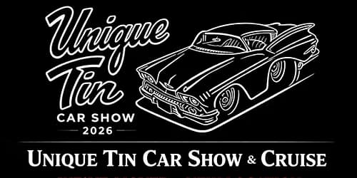 Unique tin car show and cruise