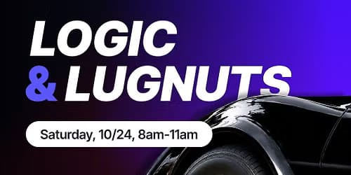 Logic & Lugnuts cars and coffee
