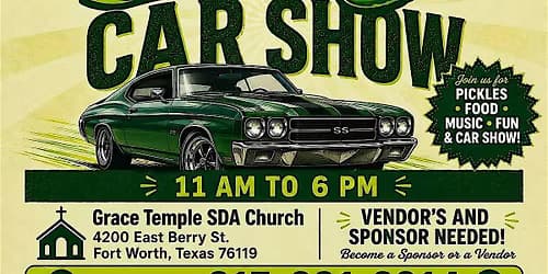Fort Worth pickle festival & Car show