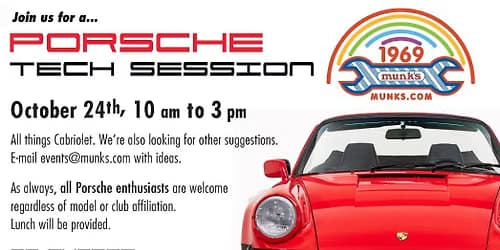 Porsche Tech Fall 2026