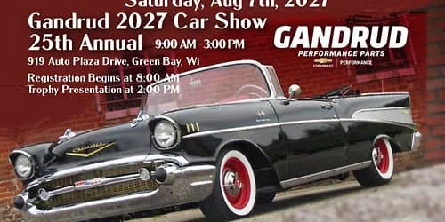 Gandrud 2027 Car Show 25th Annual