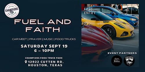 Christian Car Show with Food Trucks and Music