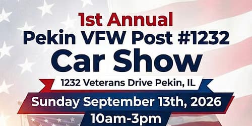 1st Annual Pekin VFW Car Show