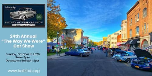 24th Annual "The Way We Were" Car Show