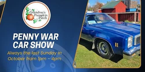 Penny War Car Show at Grandma's Pumpkin Patch