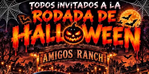 Amigos ranch Halloween truck and car show
