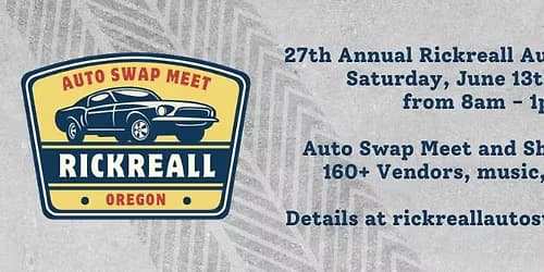 27th Annual Rickreall Auto Swap Meet