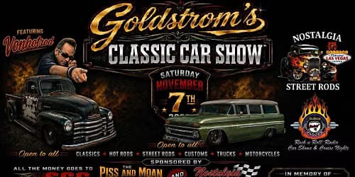 Goldstrom's Classic Car Show