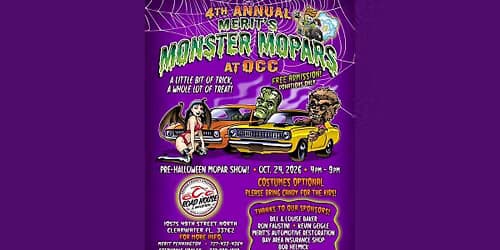 4th Annual Merit's Monster Mopar Car Show