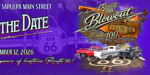 Sapulpa's Route 66 Blowout - Car Show and Festival