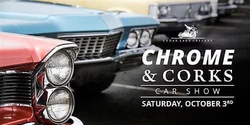 Chrome & Corks: Car Show