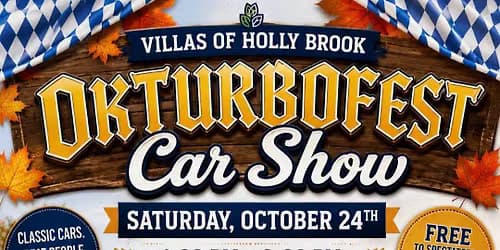 Octurbofest Car Show at Villas of Holly Brook