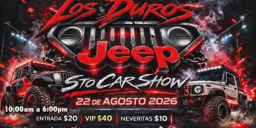 LOS DUROS JEEP 5 TO CAR SHOW