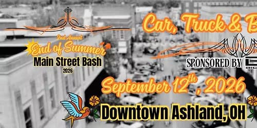 βοΈπ Main Street Car, Truck & Bike Show - Sponsored by Big 3 Racing π βοΈ