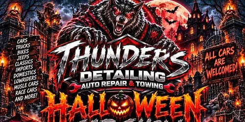 Halloween car show