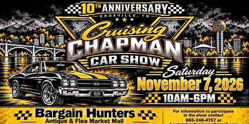 Cruising Chapman Car Show 10th Anniversary