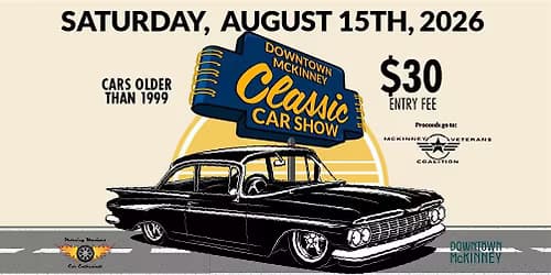 Downtown McKinney Classic Car Show