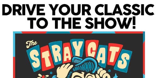 Stray Cats at the Rose - Classic Car Parking Area