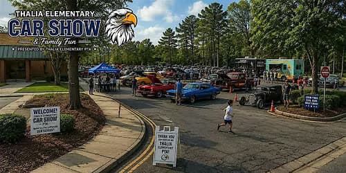 1st Annual Thalia PTA Car Show