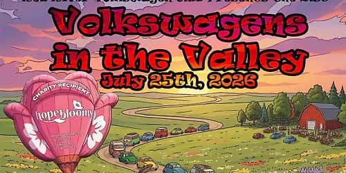 VWs in the Valley Car Show #21: July 25, 2026