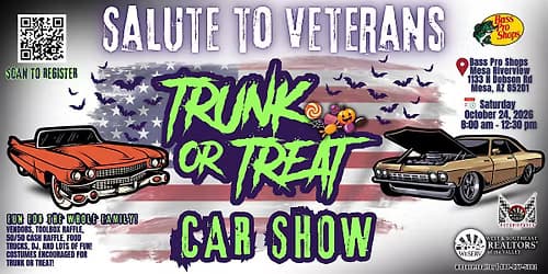 2026 WeSERV Salute to Veterans Trunk or Treat Car Show