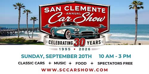 San Clemente 30th Annual Car Show - 2026