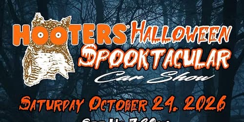 Hooters Halloween Spooktacular Car Show 2026