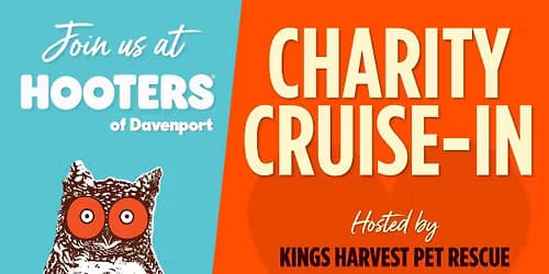 Charity Cruise-In at Hooters of Davenport