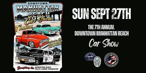 7th Annual Downtown Manhattan Beach Car Show