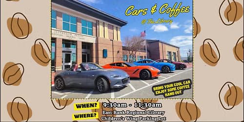 Cars & Coffee @ The Library