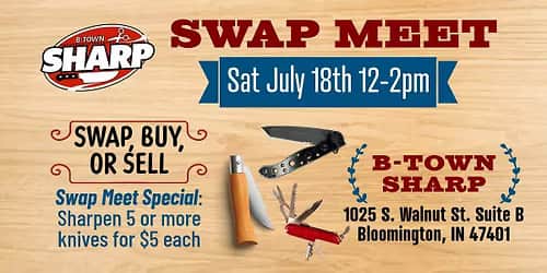 Sharp Shop Swap Meet