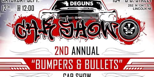 2nd Annual Bumpers and Bullets Car Show