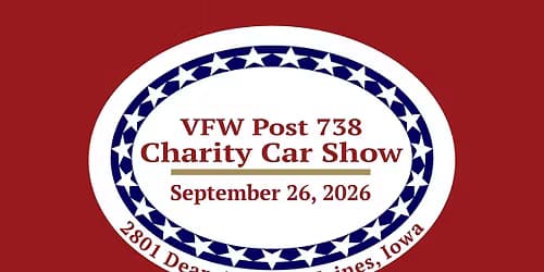 Charity Car Show hosted by VFW Post 738