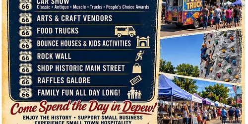 Depew Route 66 Fall Festival and Car show