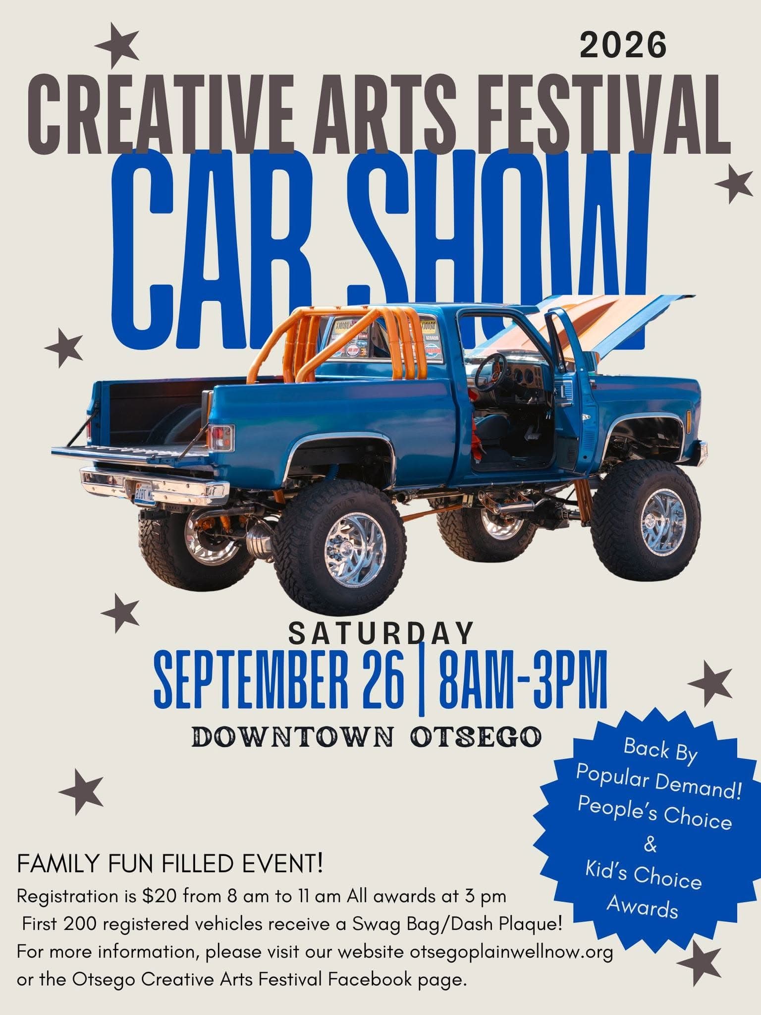 Creative Arts Festival Car Show