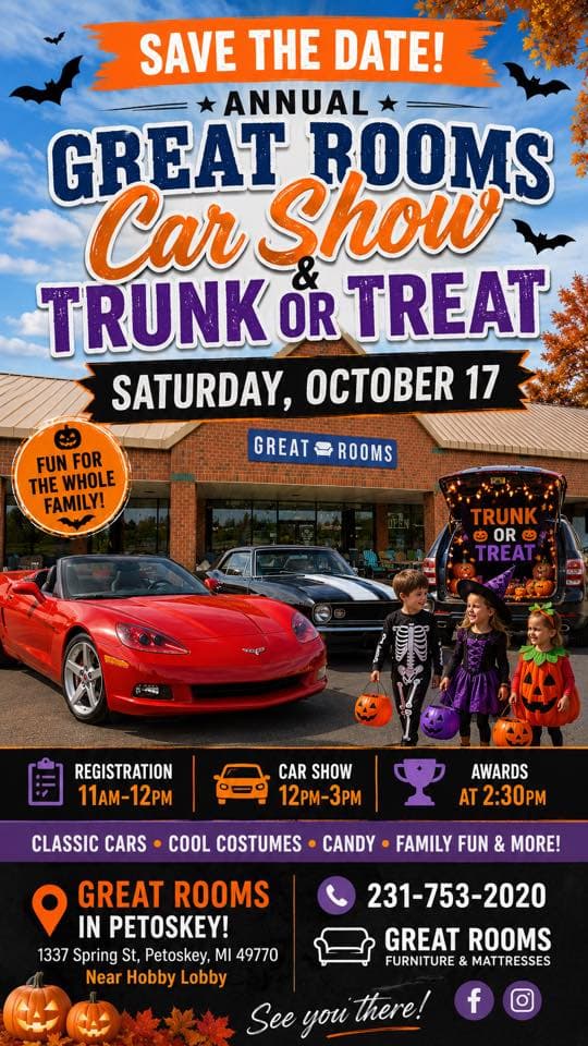 Great Rooms Car Show & Trunk OR Treat
