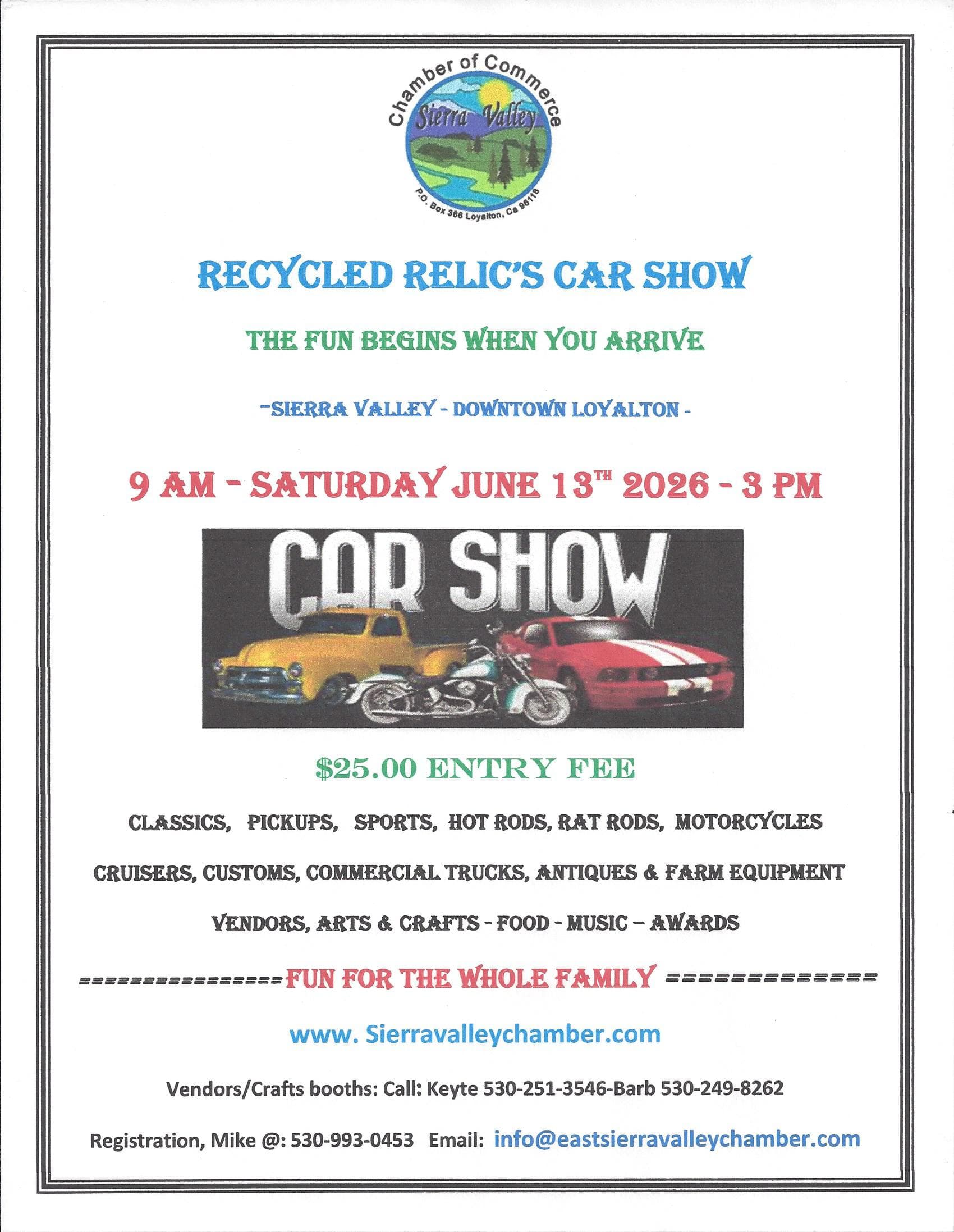 Recycled Relics Car Show