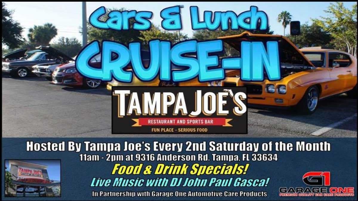 Tampa Joe’s Cars & Lunch Cruise-In